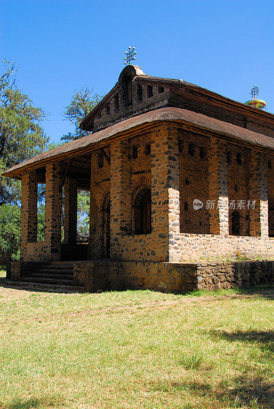 埃塞俄比亚贡达尔的Debre Birhan Selassie教堂